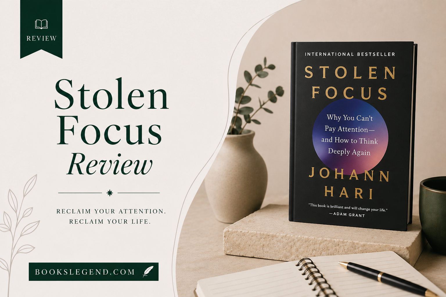 Stolen Focus Review: Eye-Opening or Overhyped Book?
